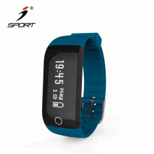 Compteur de pas Moniteur de sommeil Capteur de fréquence cardiaque optique Bracelet intelligent Bluetooth